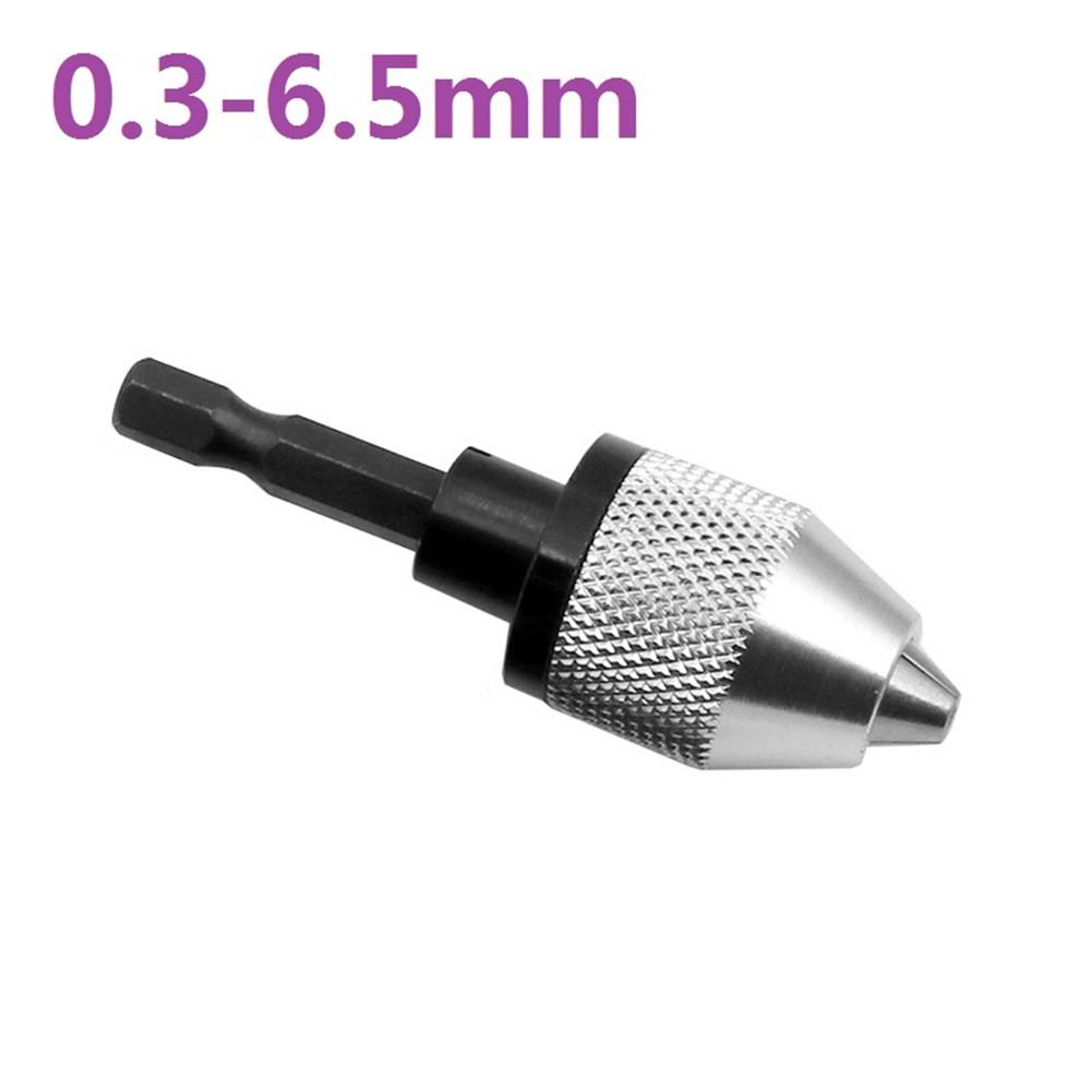 0.3-6.5mm Drill Chuck Electric Grinder Quick Change Drill Chuck Hex Shank