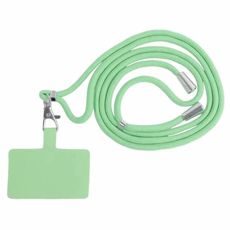 NEW Adjustable Phone Lanyard Detachable Neck Cord Lanyard Strap Carabiner Compatible Pendant With Card For Mobile Key Fob Colors