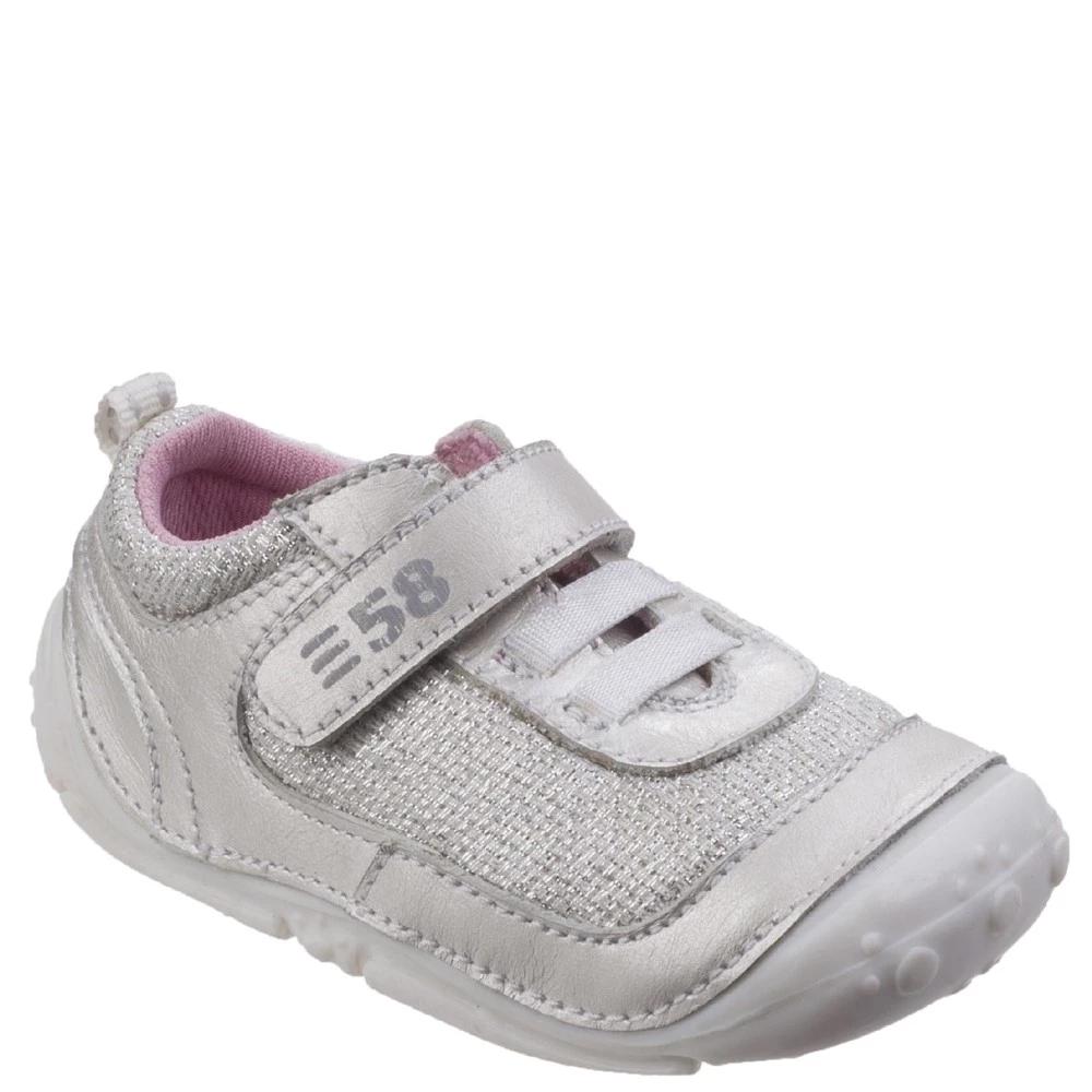 Hush Puppies Kinder/Mädchen Livvy Lederschuhe mit Klettverschluss