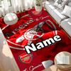 Custom Name Personalized Arsenal F.C Print Carpet, Versatile Home Decor Rug, for Playroom, Apartment, Balcony, Entryway, Hallway Gift