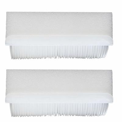 2 PCS Brosse Douce Brosse à Laver à la Main Brosse de Nettoyage Double Face Nettoyage des Joints d'Ongles