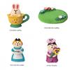 Alice Garden Bunny Resin Sculpture With Unique Craftsmanship For Gift Ideas