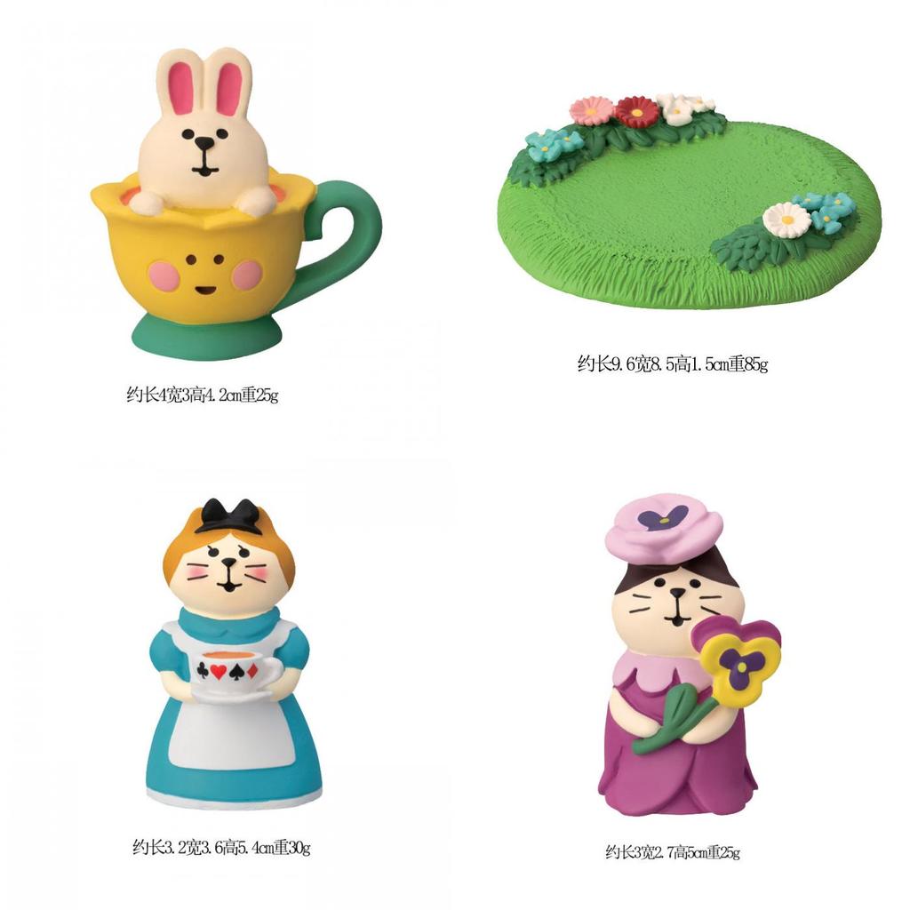 Alice Garden Bunny Resin Sculpture With Unique Craftsmanship For Gift Ideas