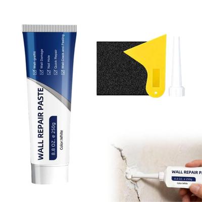36925 Sets Drywall Repair Kit with Scraper, Sandpaper, Nozzle, Quick Drying Wall Mending Agent for Holes & Cracks, Efficient