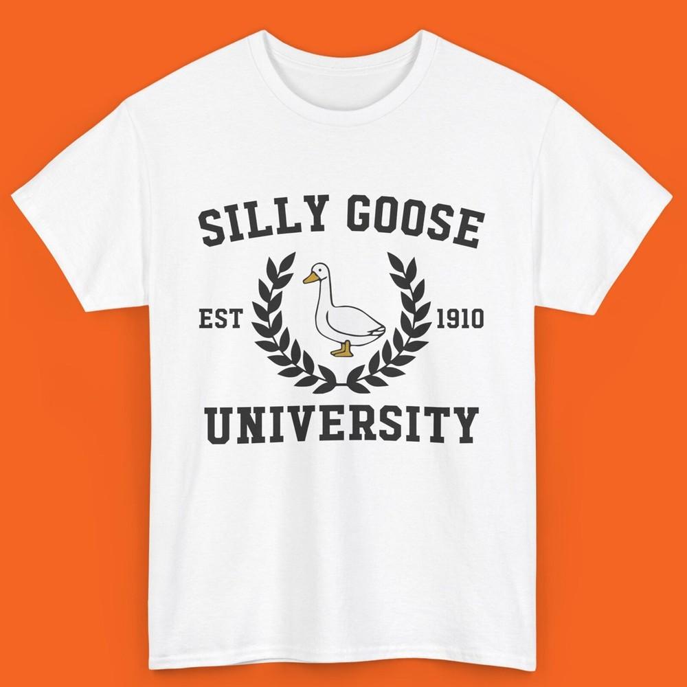 

Silly Goose University Shirt, Unisex Silly Goose University Shirt, Funny T-Shirt Unisex T-Shirt XXL