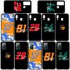 Phone Case for iPhone 17 16 15 Xiaomi Poco F8 F7 X7 X6 M8 C85 C75 C71 Redmi Note 14 13 12 11 Pro Max A4 14C 13C 15C F1 Number No 14 81 No14 No81 Cover