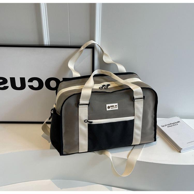 

2024 большая вместительная деловая дорожная сумка, деловая дорожная сумка, спортивный рюкзак для тренировок с разделением на сухую и мокрую одежду чёрный