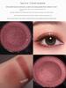 Daily Earth-Toned Single-Color Pearlescent Eyeshadow Compact Portable Commuter-Friendly Deep Golden Brown Chocolate Dark Coffee Highlighter White