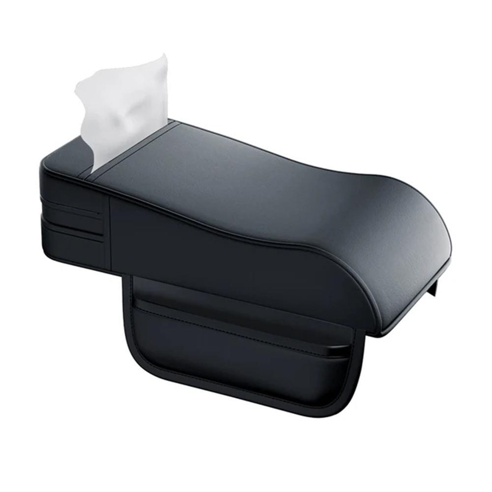 Car Armrest Soft Cushion Central Armrest Cushion Memory Added Cushion Thickened Cushion Cotton Support Protective Elbow Sto L2N6