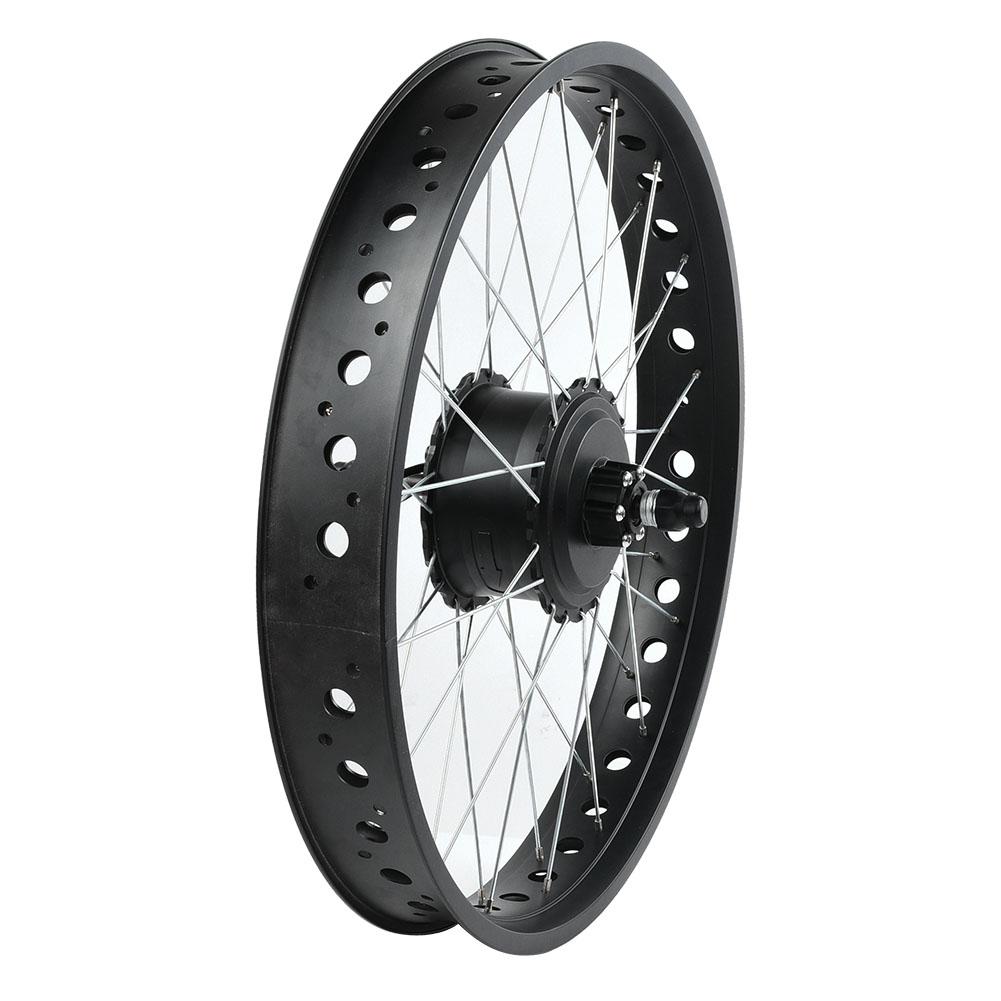 48V 500W 20palcový LCD5 Instrumentální Kolo Ebike Konverzní Sada (pro zadní náhon rotující setrvačník)