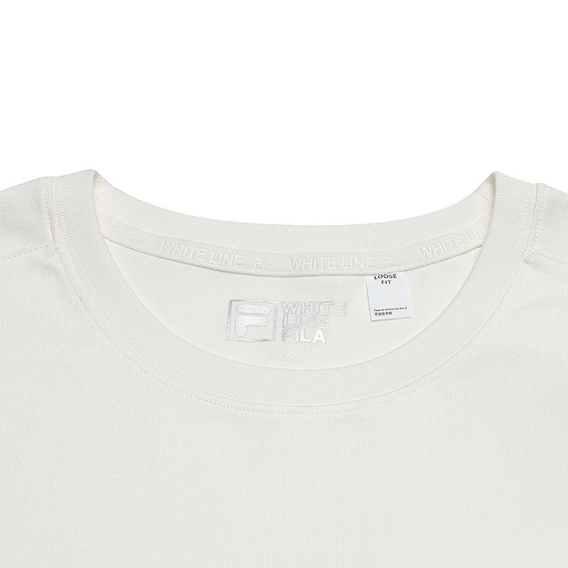 New FILA ORIGINALE T Shirts Unisex Cloud White F11U539104FWT
