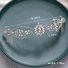 Silver Color Rhinestone Crystal Headbands Hairbands Tiaras For Women Bride Party Wedding Bridal Hair Accessories Jewelry Band