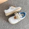 Little White Shoes Women's 2025 New Niche Design Non-Colliding Versatile Shoes Fashion Versatile Platform Casual Board Shoes
