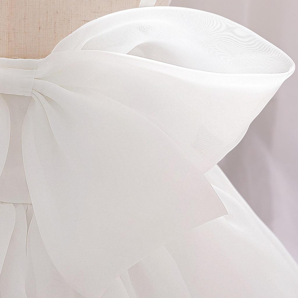 2026 Spring/Summer Flower Girl & Baby First Birthday Princess Ball Gown - Little Girl's Formal Party & Evening Dress.