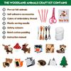 Sewing Felt Toy Handmade Felt Animal Sewing Kit DIY Sewing Animals Craft Kit Early Educational Animals Sewing Kits for Beginners