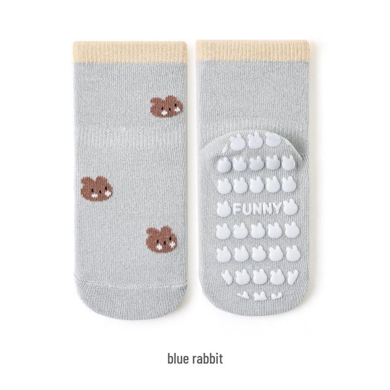 25 Pairs of New Spring Cartoon Dot Baby & Toddler Combed Cotton Socks