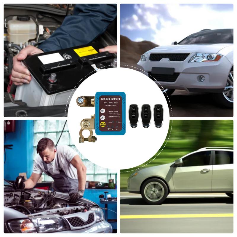 Fernbedienung Batterietrennschalter 12/24V Bootsbatterie Trennschalter Mit 2 Dichtungen Landwirtschaftliches Fahrzeug Schnelltrenner Für Klemme
