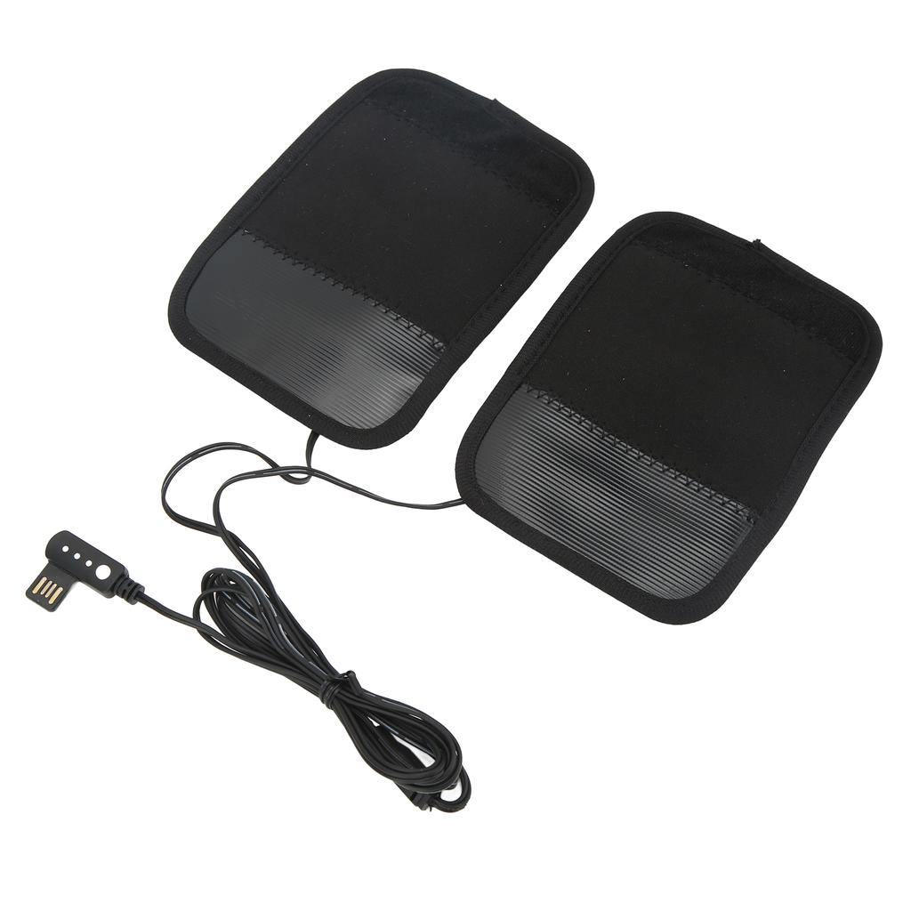 Motocyklový USB vyhřívaný návlek na rukojeť 5V 15W Vyhřívané rukojeti 3stupňové ovládání pro průměr řídítek 22–32 mm ATV