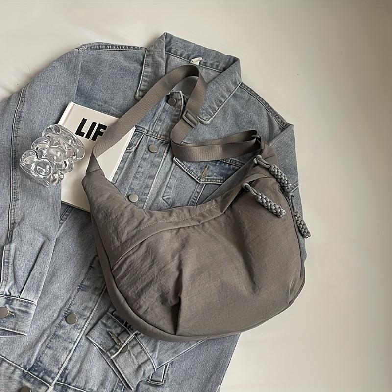 Elegant|Lightweight Lightweight, Elegant Women’s Nylon Crossbody Bag | Large Capacity, Adjustable & Foldable Strap