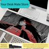 Mousepad Laptop Mouse Pad Office Accessories PC Keyboard Pad Rubber Cup Mat Naruto Madara Uchiha Soft Mouse Mat Large Desk Mat
