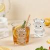 Highland Ice Cube Mold Silicone Ice Cube Tray Flexible Novelty Ice Cube Maker for Whiskey Cocktails Coffee Dishwasher Safe Reusable Party Gifts