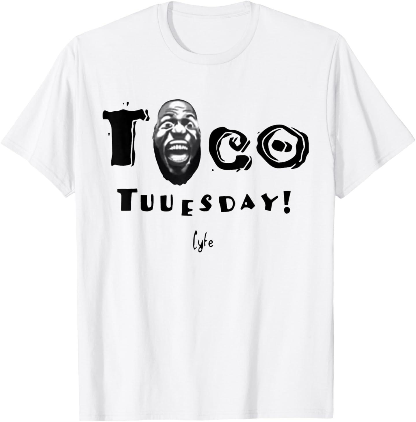 Taco Tuesday T Shirt LA Los Angeles Basketball T Shirt S