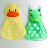 Welling Cute Cartoon Frog Duck Baby Kids Bath Toy Bathroom Mesh Bag Organizer Holder