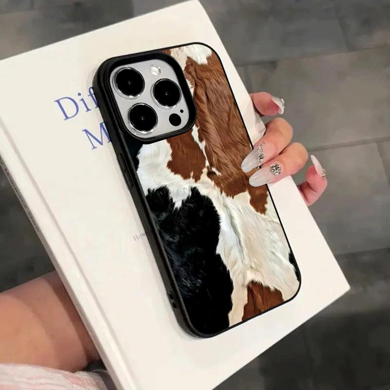 For iPhone 17 16 15 14 13 12 11 Pro Max Air Case Cow Lichee Pattern Silicone Cover For iPhone XS Max XR X 16E 16 Plus Soft Funda