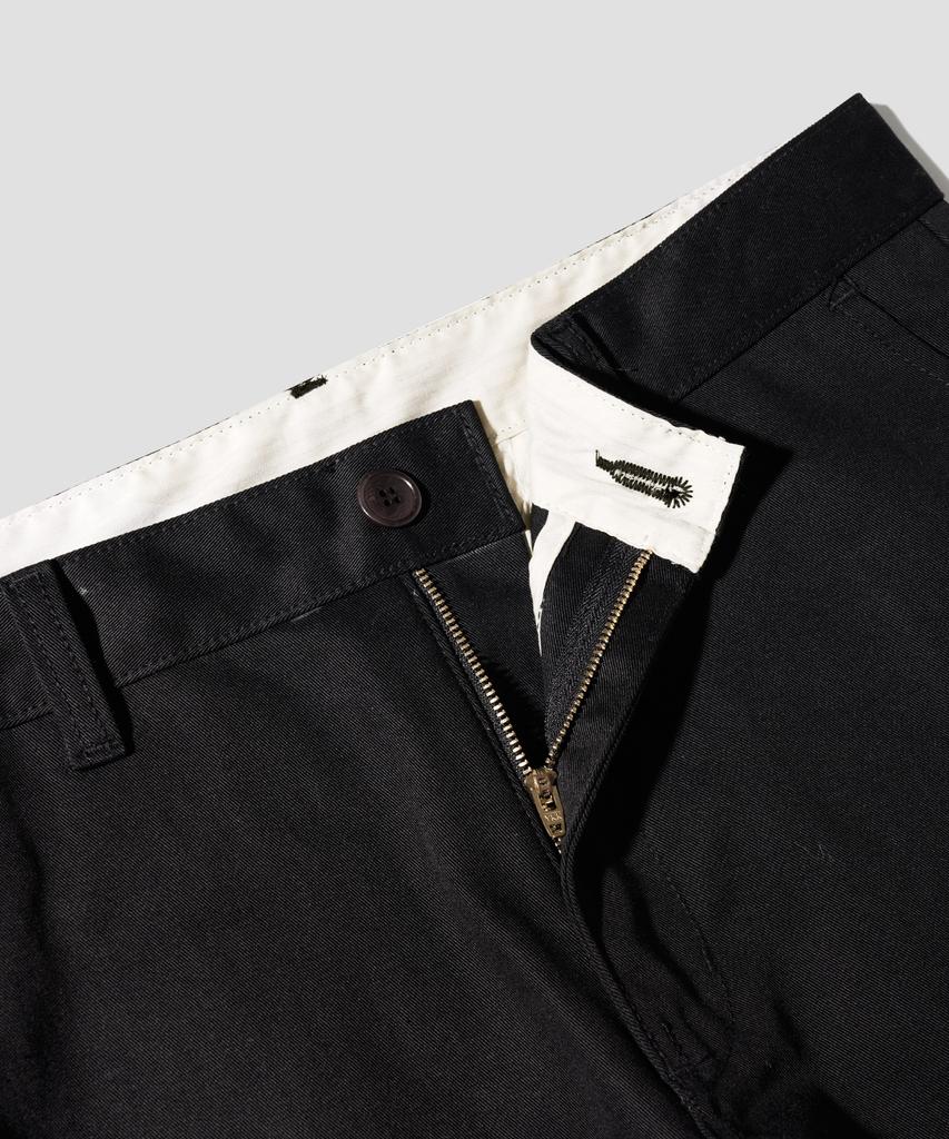 PERSTEP Mix Wide Chino Pants Black Julp4687