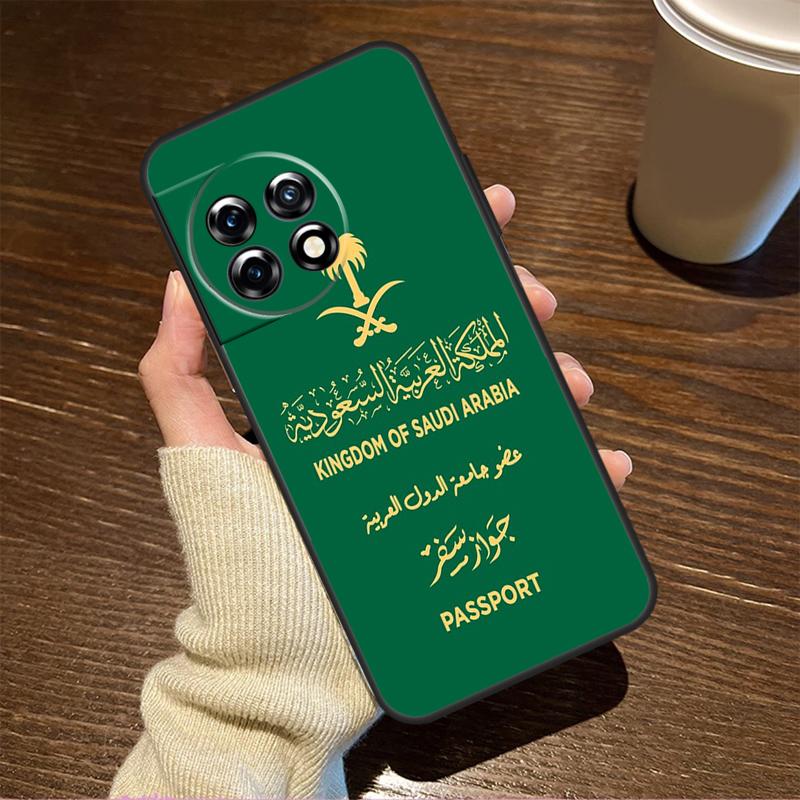 Kingdom of Saudi Arabia Flag Case For OnePlus 15R 13R 12R 10R 8T 10T 13T 15 13 12 11 9 10 Pro Nord CE 5 4 3 2 Lite N20 N30