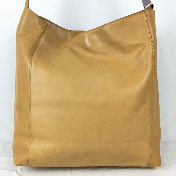 Max Mara Leather One-Shoulder Bag Brown(USED)