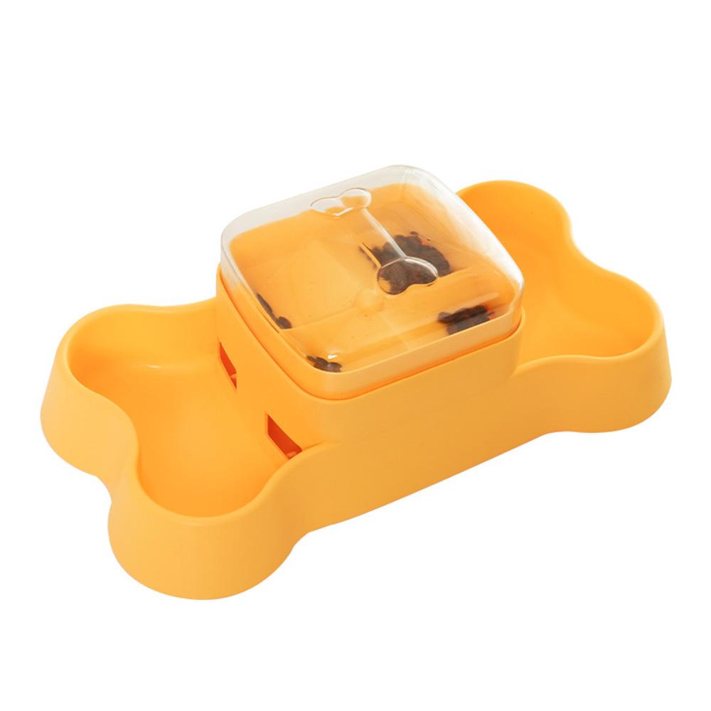 Dog Treat Dispenser Toy, Pet Slow Feeder Press-to-Pop Food Dispenser, Interactive Puzzle Toy for Mental Stimulation