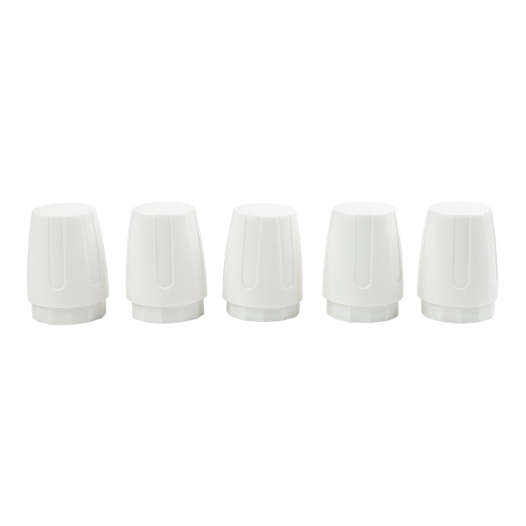5pcs Radiator Valve M30x1.5 for Floor Heating Manifold Hand Wheel Switch Accessories and Radiator Valve Replacement