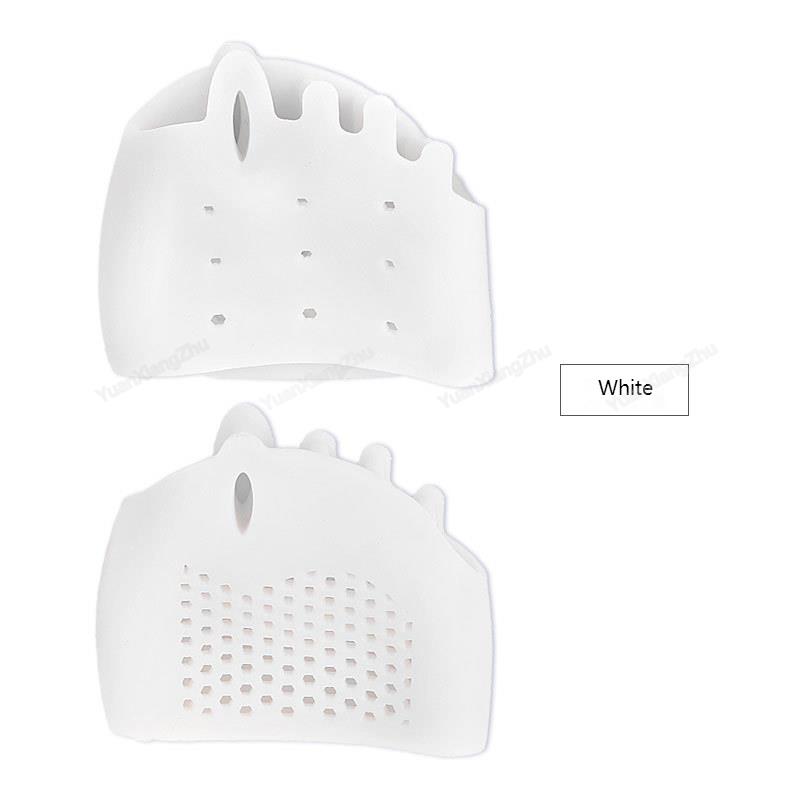 

Подушечки для передней части стопы, разделитель пальцев, подушечки, силиконовые обезболивающие стельки для обуви, гелевые подушечки для пальцев, уход за ногами 8 pairs белый