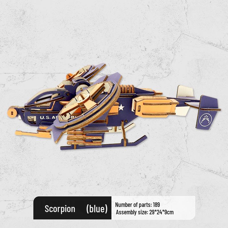 3D Wooden Ferris Wheel Puzzle - Educational DIY Gift for Kids