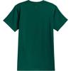 adidas Ivy Park 4All Culoare uni Moda Confortabil Moale Gât rotund Tricou cu mânecă scurtă Femei Topuri Verde-închis GT4081