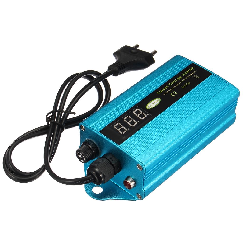 90V-250V Power Energy Electricity Saving Box Saver Digital Display LED Saving Killer Up to 35% US/EU Plug Energy Saver New