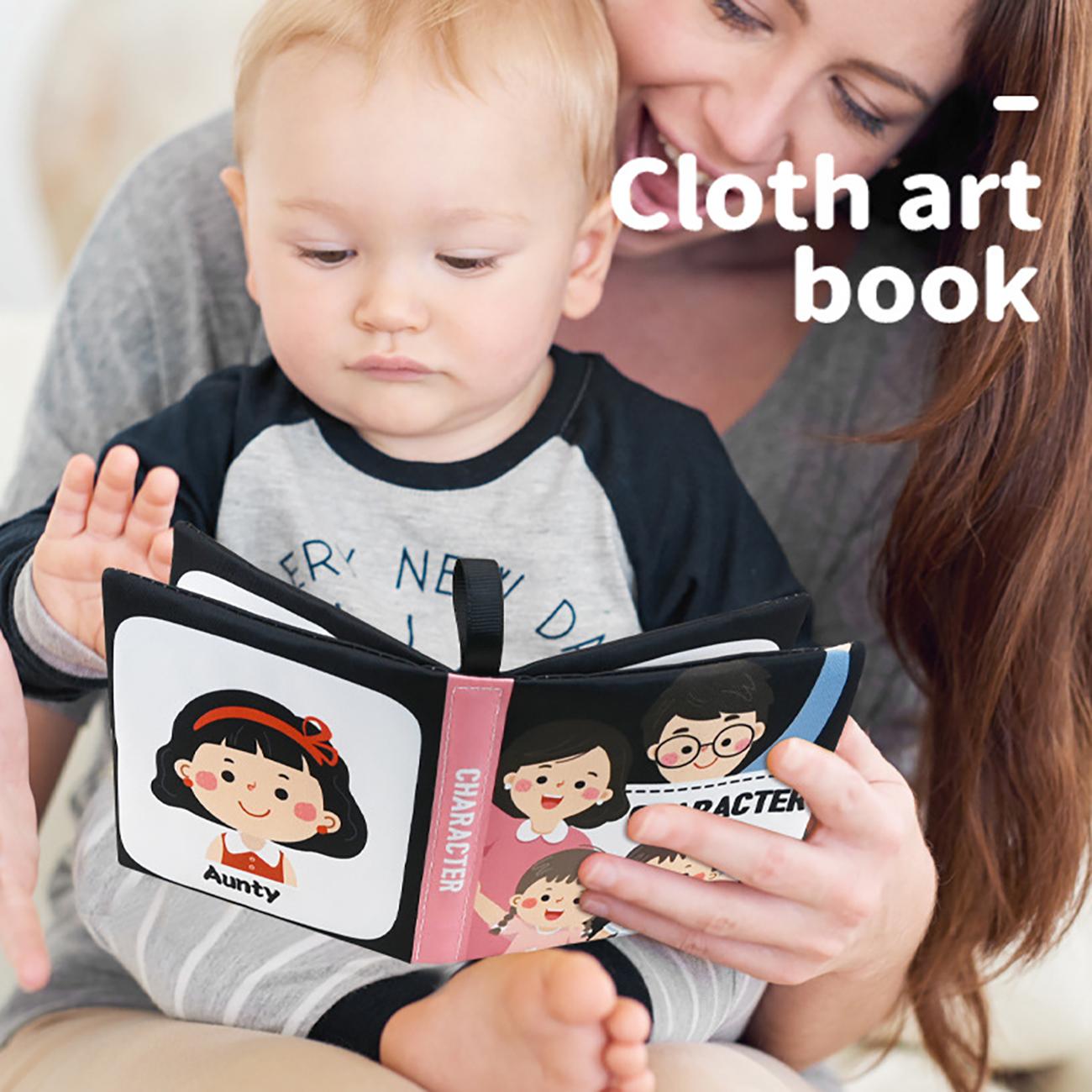 1 шт. Мягкая детская книжка-игрушка на ощупь — фото 3