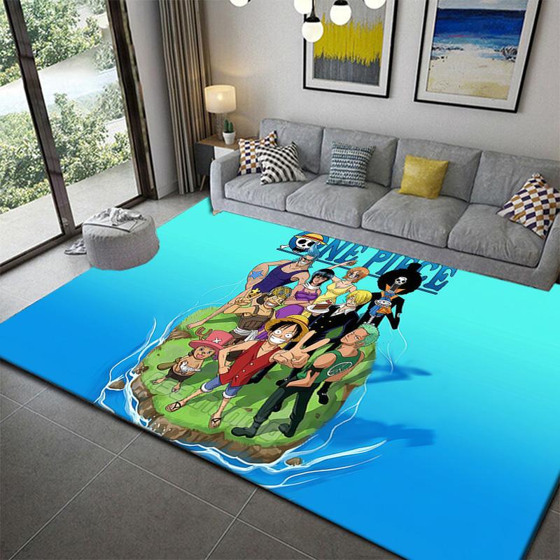 One Piece Luxury Design Area Rug Soft Non-Slip Durable Home Bedroom Decor 60x90cm