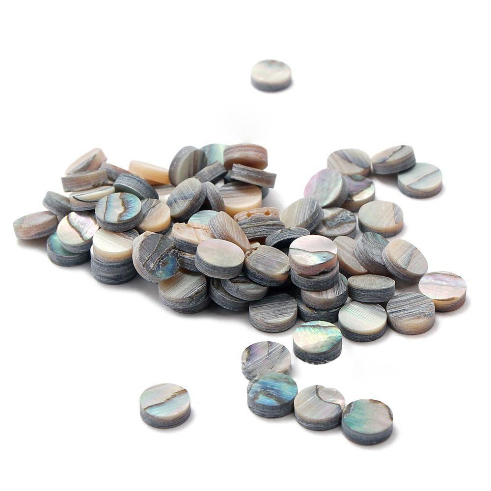 Fingerboard for Ukulele Acoustic Punctuation Point Abalone Inlay Dots Pearl Shell Dots Abalone Dots