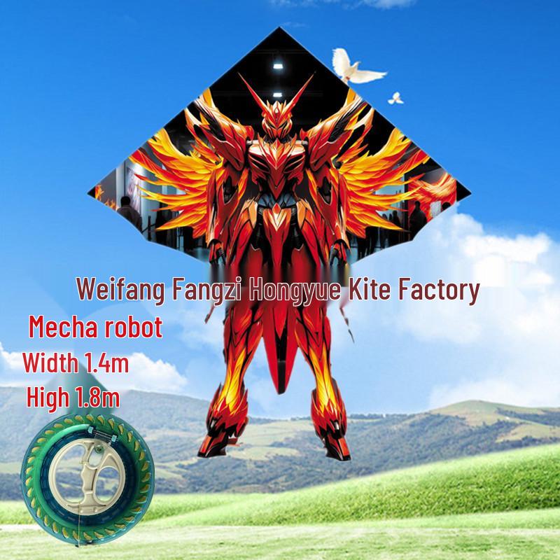 2026 New Style Mech Robot Kite for Boys & Adults - Easy to Fly in Light Breeze