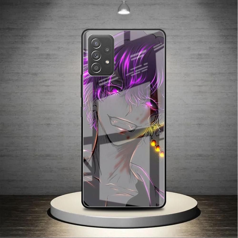 Glass Case For Samsung Galaxy A52 A71 A50 A51 A70 A21s A31 A72 A10 A12 A30 A22 5G Phone Cover Tokyo Revengers Anime