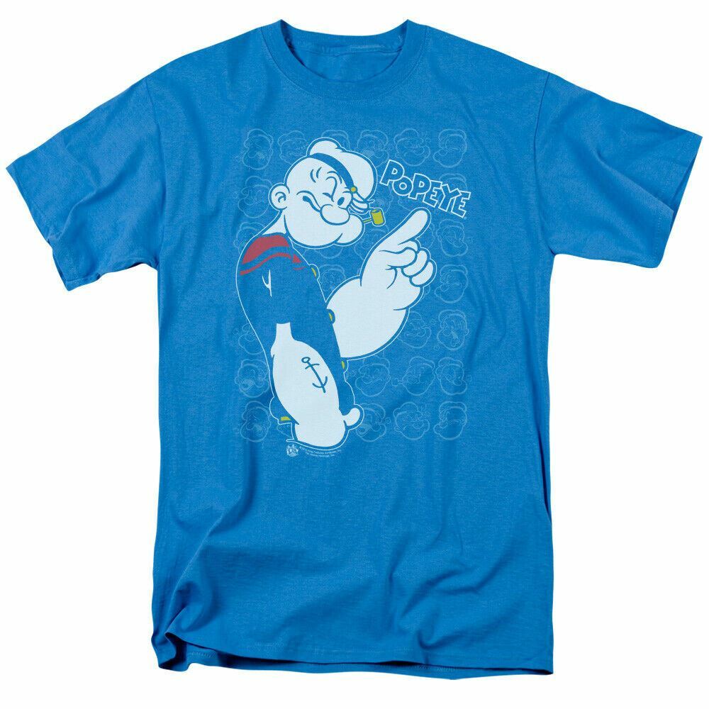 26 Попай Добирайся до Сути Футболка Мужская Лицензированная IDW Comics Футболка Бирюзовая Унисекс Футболка XXXXL