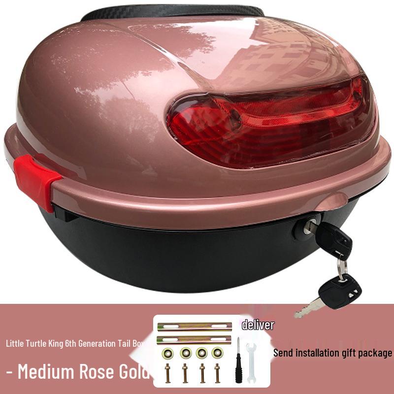 Universal Waterproof Storage Box for Electric Scooter or Moped Tail Trunk