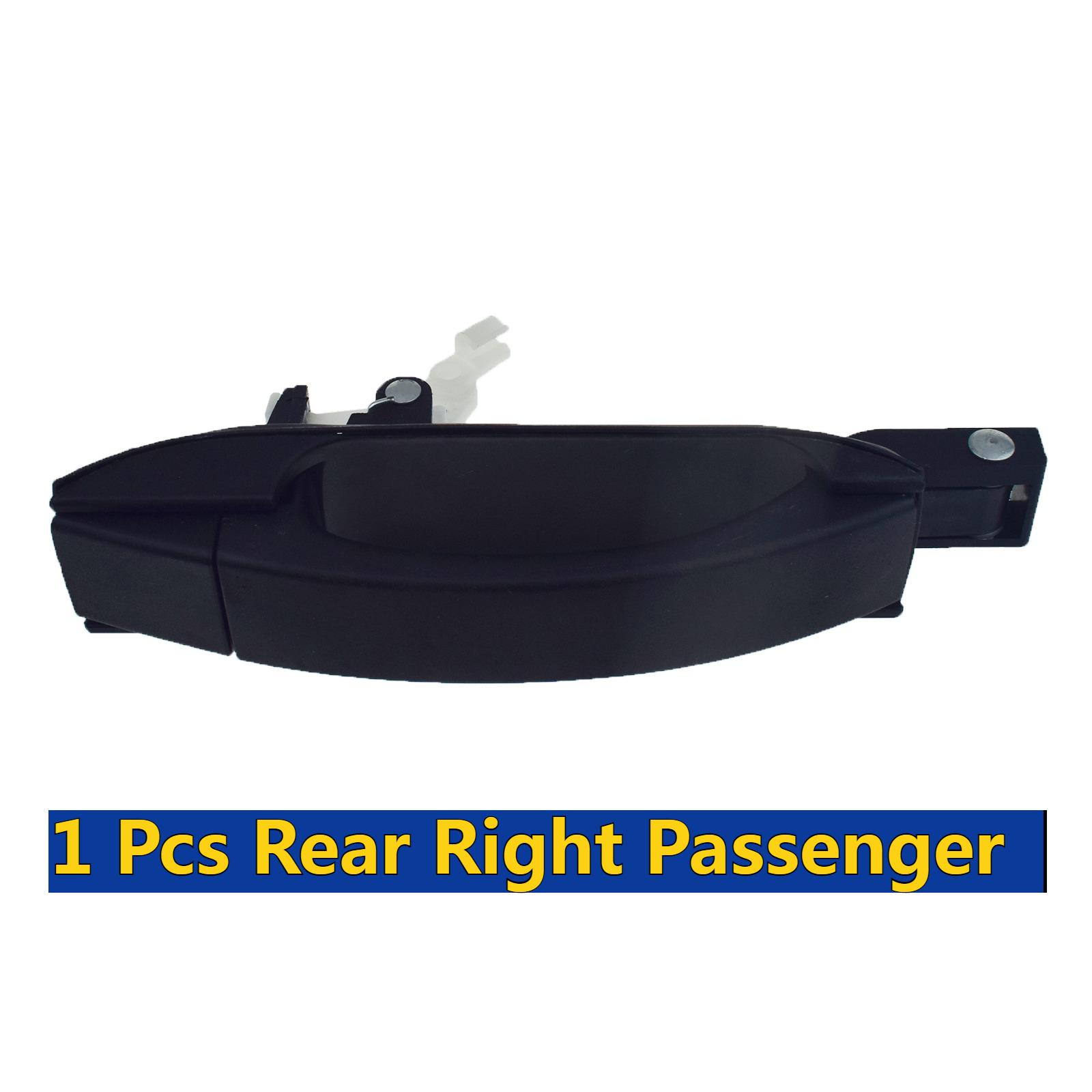 

1/2/4 Pcs Black Car Outside Door Handle Front or Rear Left or Right LH RH For KIA Bongo3 K2500 K2700 K2900 K3000S 2005- 1 Pcs Rear Right