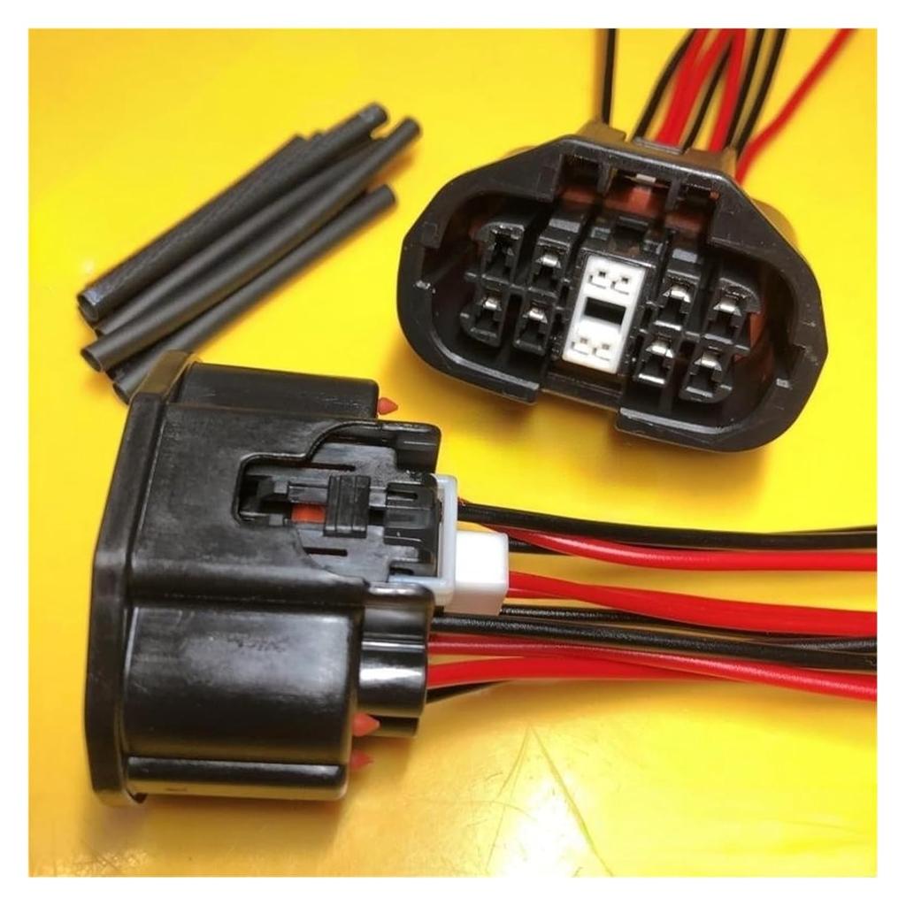 Compatible for Mazda 6 Car Headlight Assembly Wiring Harness Main Plug 12Pin M6 Headlight Connector Cable Housing(1pc B)