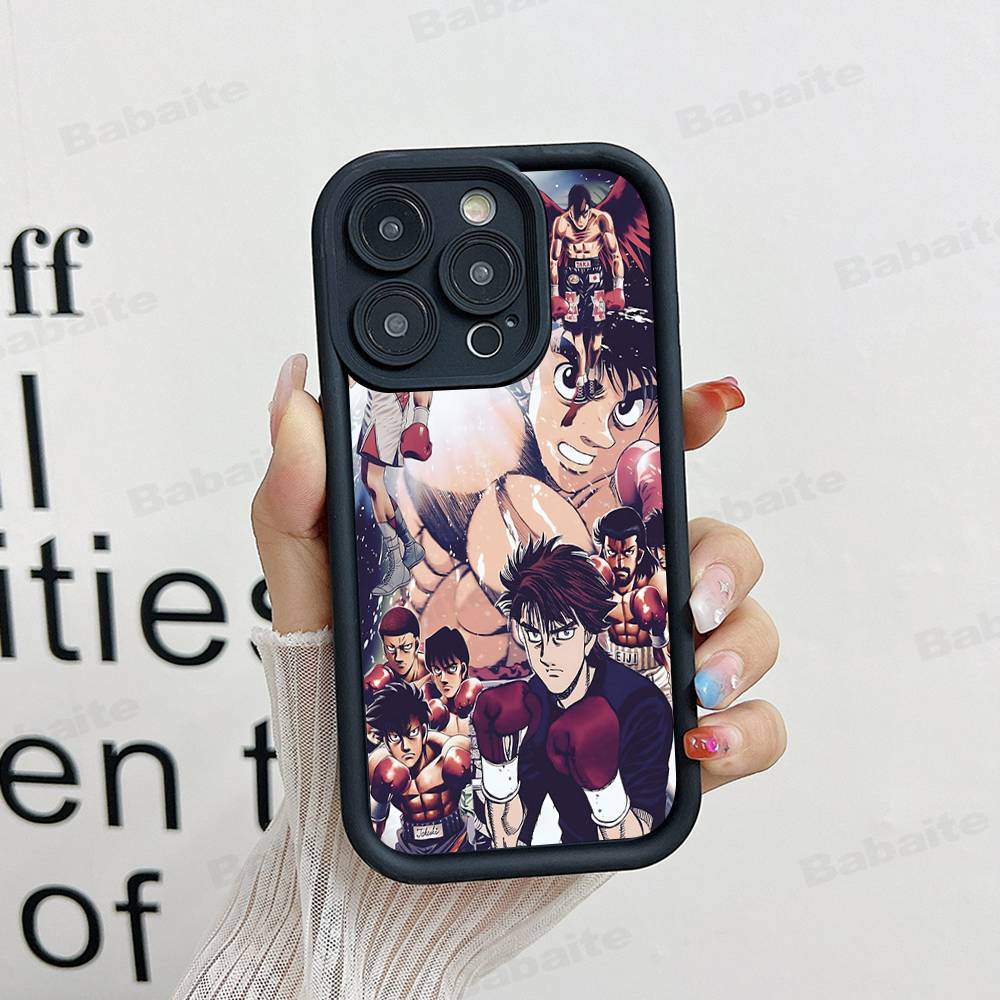 Anime H-Hajime N-No I-Ippo Phone Case For IPhone 17 16 15 14 13 12 11 Pro Max Plus Silicone Shockproof Case