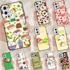 Sushi Maki Rice Kitchen Food Cute For Realme 11 10 12 13 14 Pro Plus GT 7 6 5 Pro GT 6T C67 C61 C53 C51 C21Y C25S C75 C55 Case