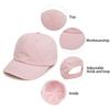 Baby Girl Baseball Caps Pink Black White Gray Children Low Profile Sun Hat Kids Boy Running Headwear Clothing Accessories