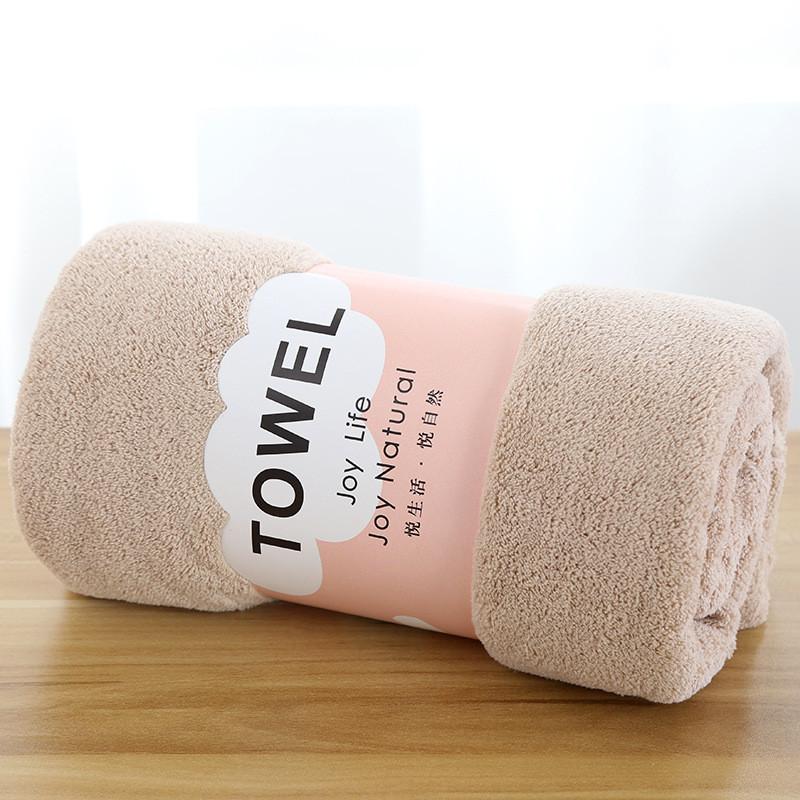 Coral Fleece Bath Towel 70x140cm Soft Absorbent For Adults And Teens